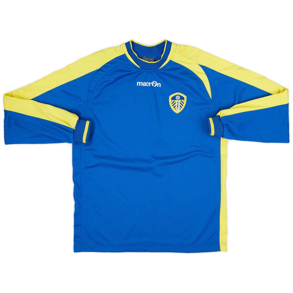 2009-10 Leeds United Macron Training Top - 8/10 - (L.Boys)