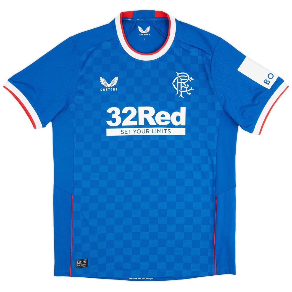 2022-23 Rangers Authentic Home Shirt - As New