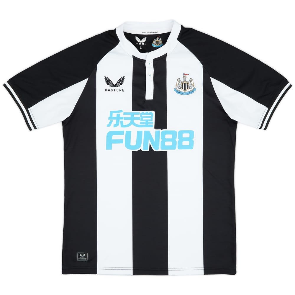 2021-22 Newcastle Home Shirt - 9/10 - (L)