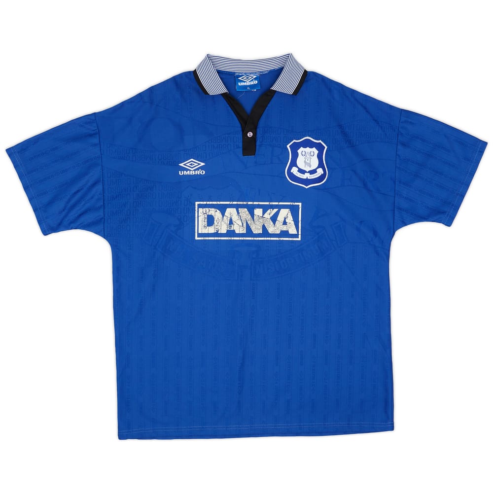 1995-97 Everton Home Shirt - 5/10 - (XL)