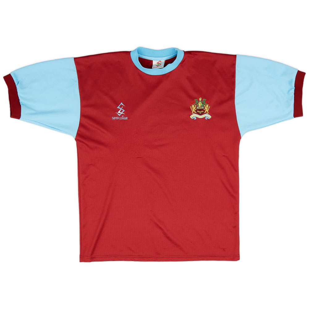 2000-01 Burnley Home Shirt - 8/10 - (M)