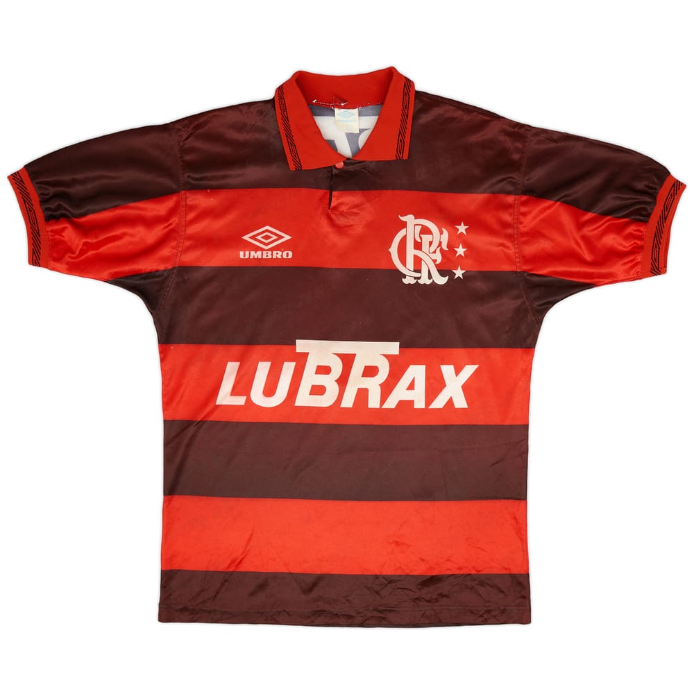 1992-93 Flamengo Home Shirt #7 - 7/10 - (L)