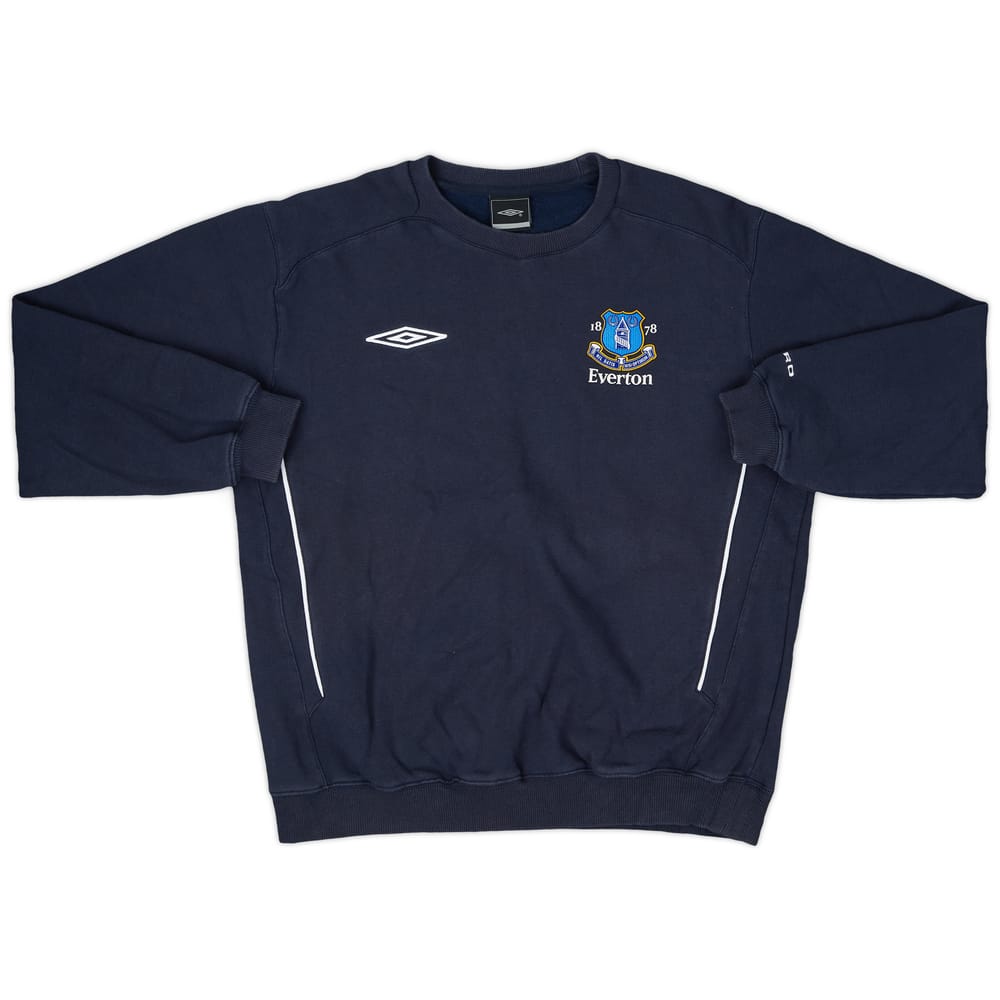2007-08 Everton Umbro Sweat Top - 8/10 - (L)