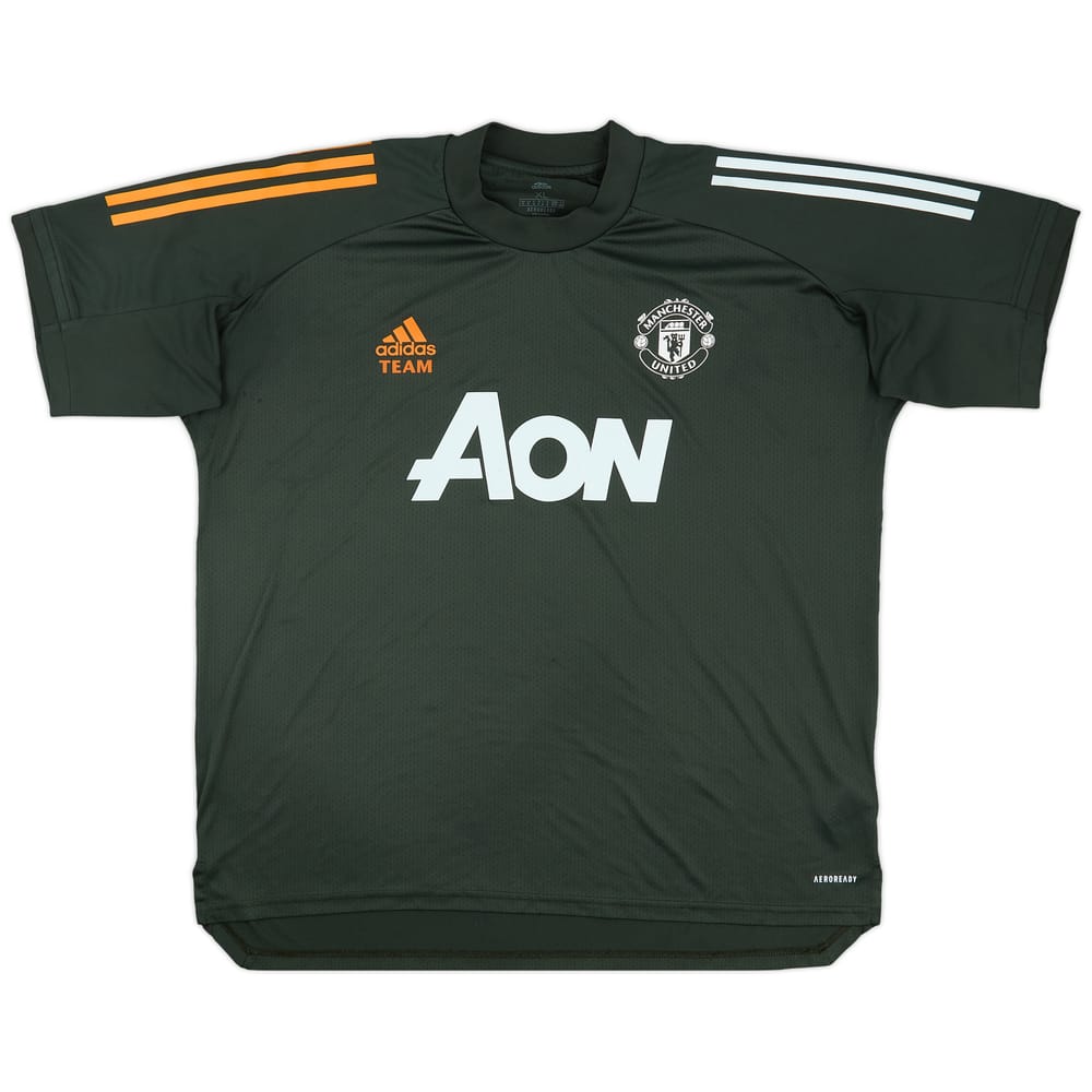 2020-21 Manchester United adidas Training Shirt - 8/10 - (XL)
