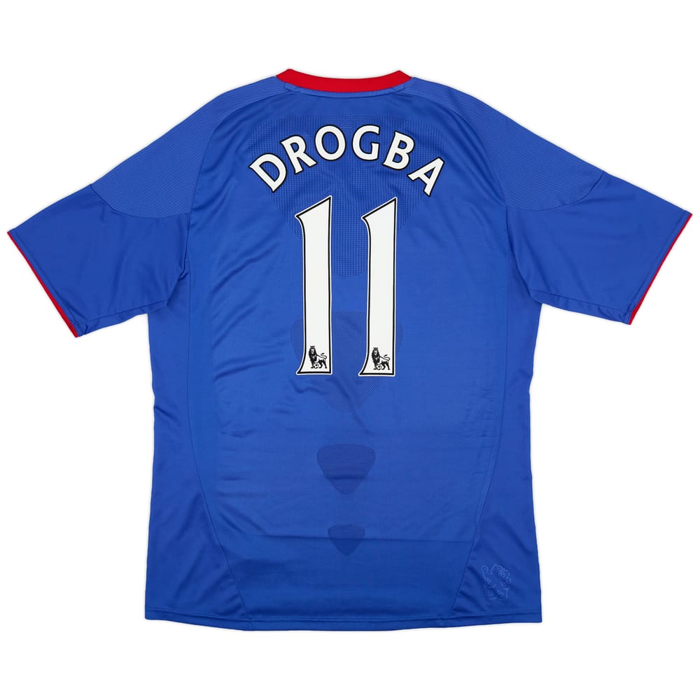 2010-11 Chelsea Home Shirt Drogba #11 - 9/10 - (L)