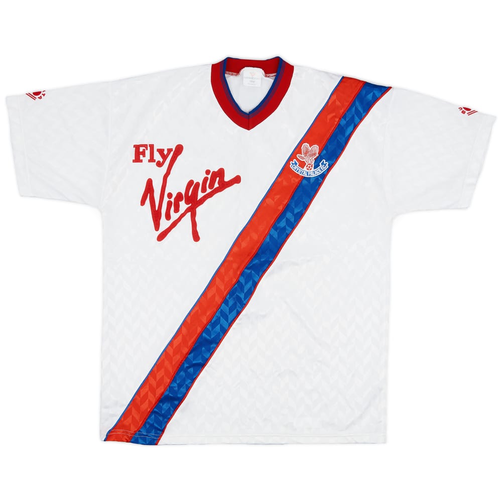 1989-90 Crystal Palace Away Shirt - 8/10 - (L)