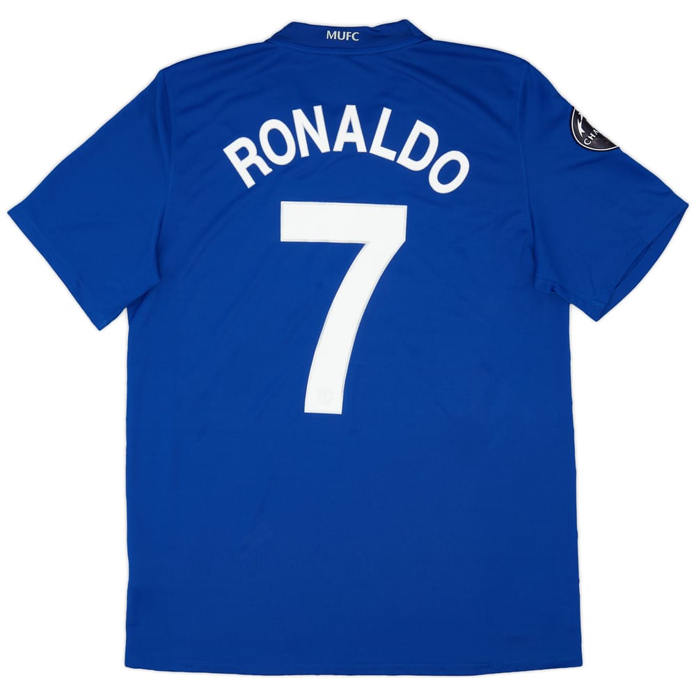 2008-09 Manchester United Third Shirt Ronaldo #7 - 9/10 - (L)