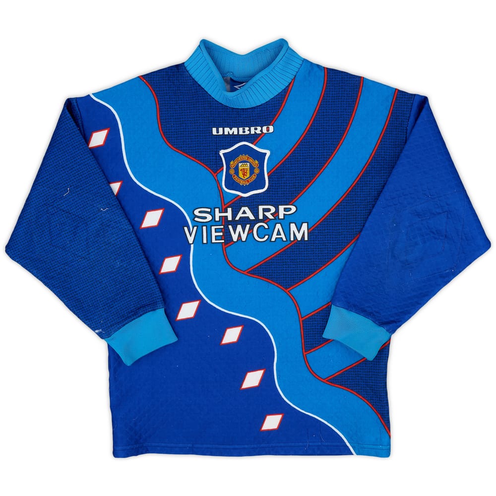 1994-97 Manchester United GK Shirt - 9/10 - (L.Boys)