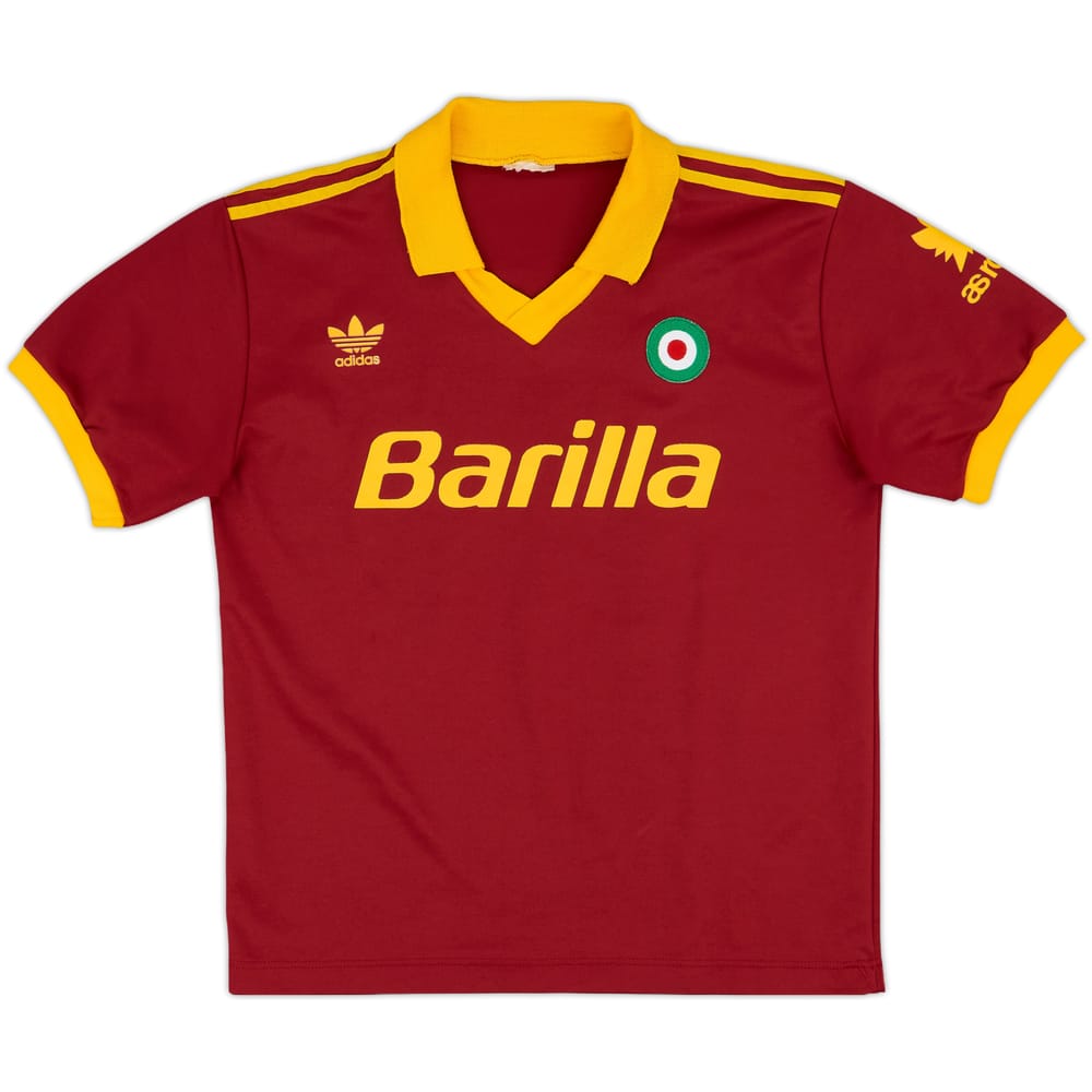 1991-92 Roma Home Shirt - 9/10 - (S)