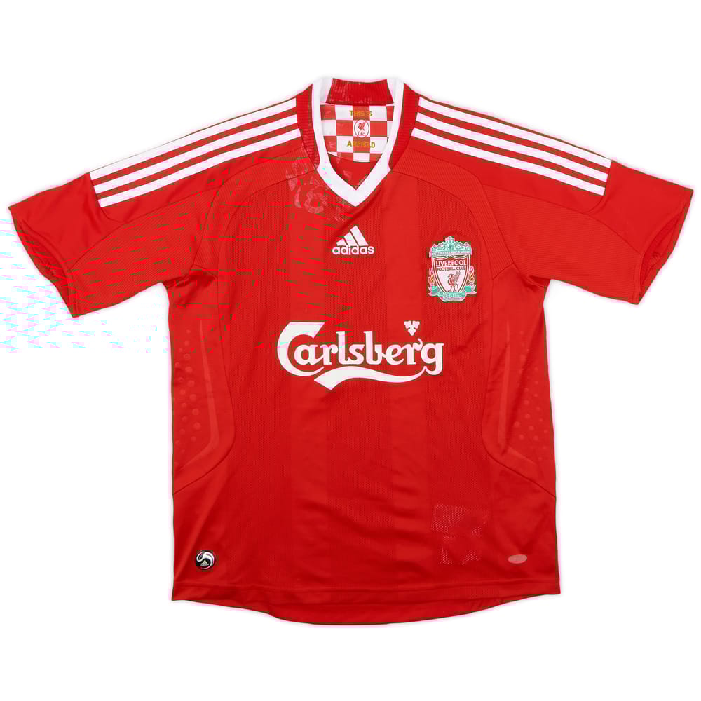 2008-10 Liverpool Home Shirt - 5/10 - (XL.Boys)