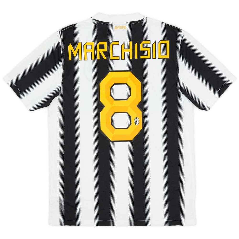 2011-12 Juventus Home Shirt Marchisio #8 - 7/10 - (M)
