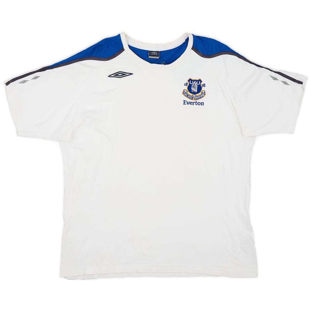 2007-08 Everton Umbro Cotton Tee - 6/10 - (XXL)