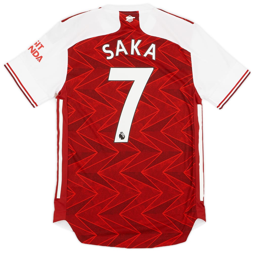 2020-21 Arsenal Authentic Home Shirt Saka #7 (S)