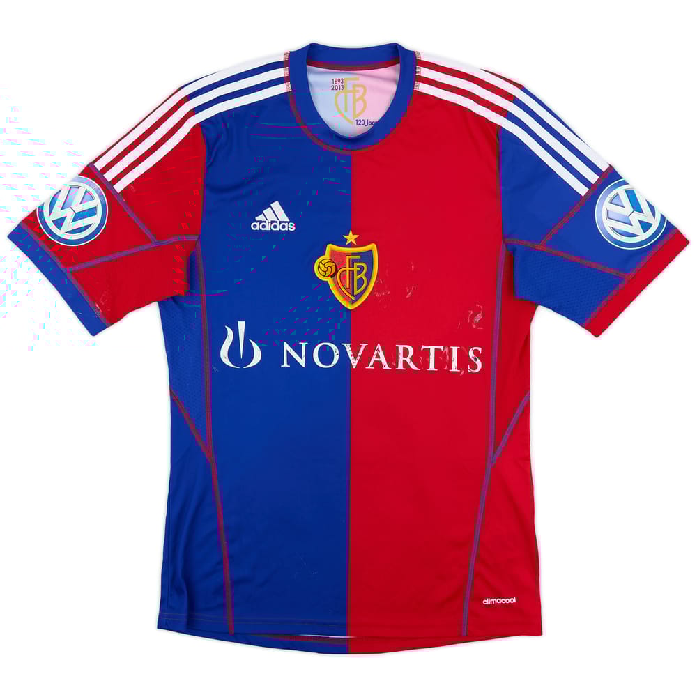 2013-14 FC Basel Home Shirt - 5/10 - (S)