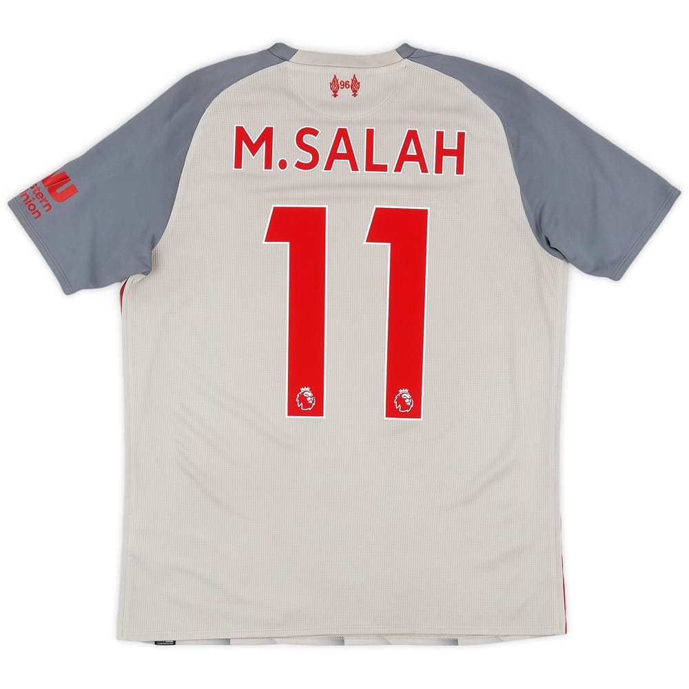 2018-19 Liverpool Third Shirt M. Salah #11 - 7/10 - (XL.Boys)