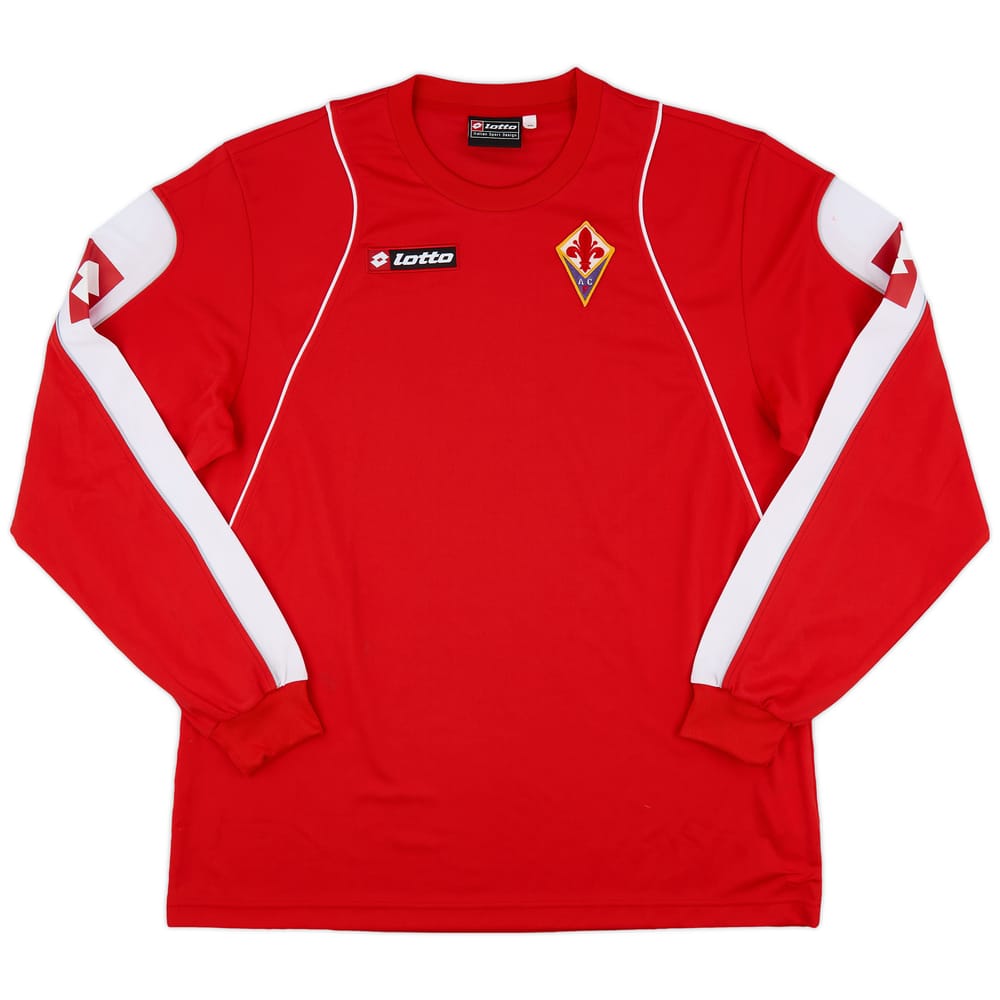 2005-06 Fiorentina Lotto Training L/S Shirt - 9/10 - (XXL)