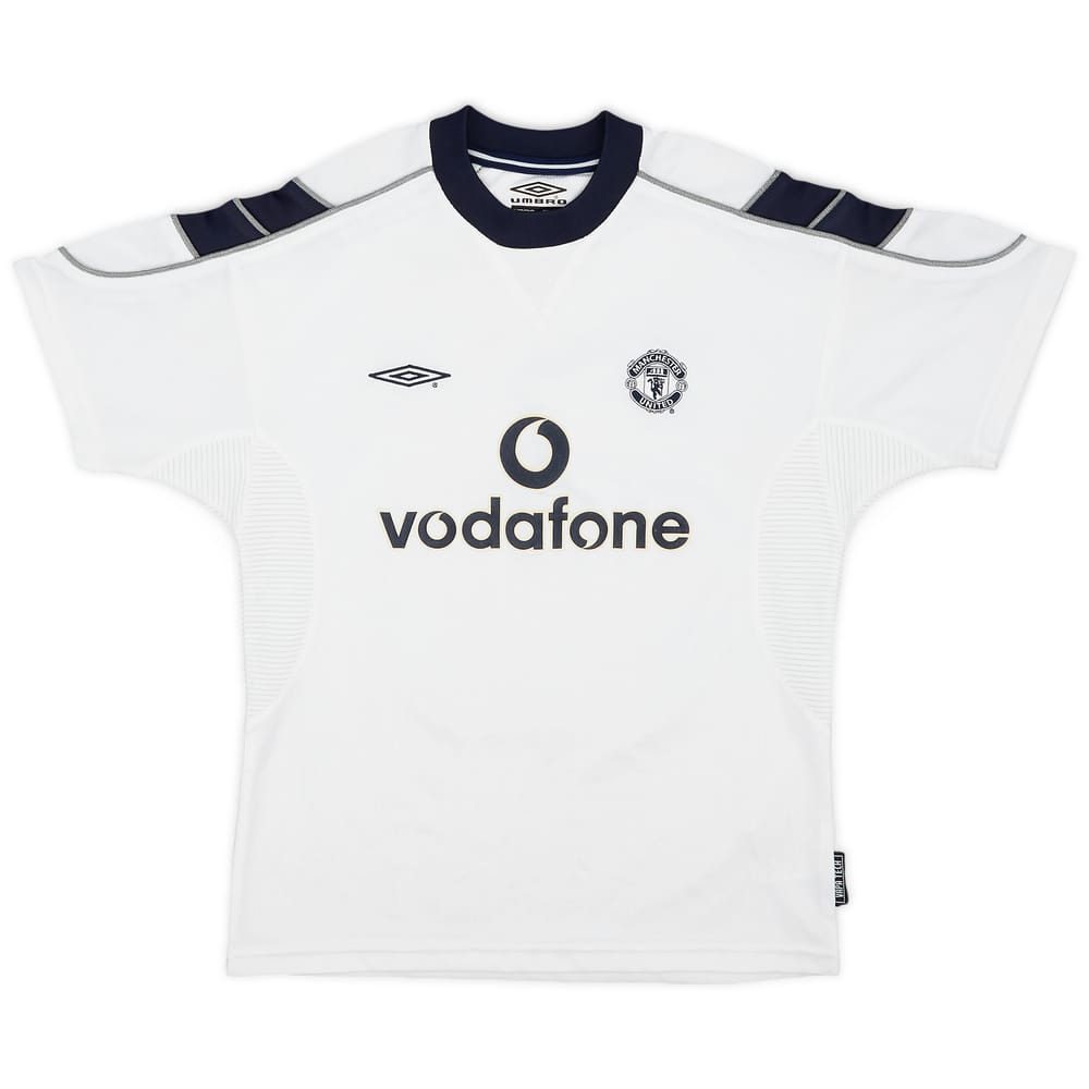 2000-01 Manchester United Away Shirt - 8/10 - (M.Boys)