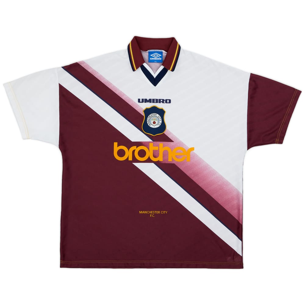 1996-97 Manchester City Away Shirt - 9/10 - (XXL)