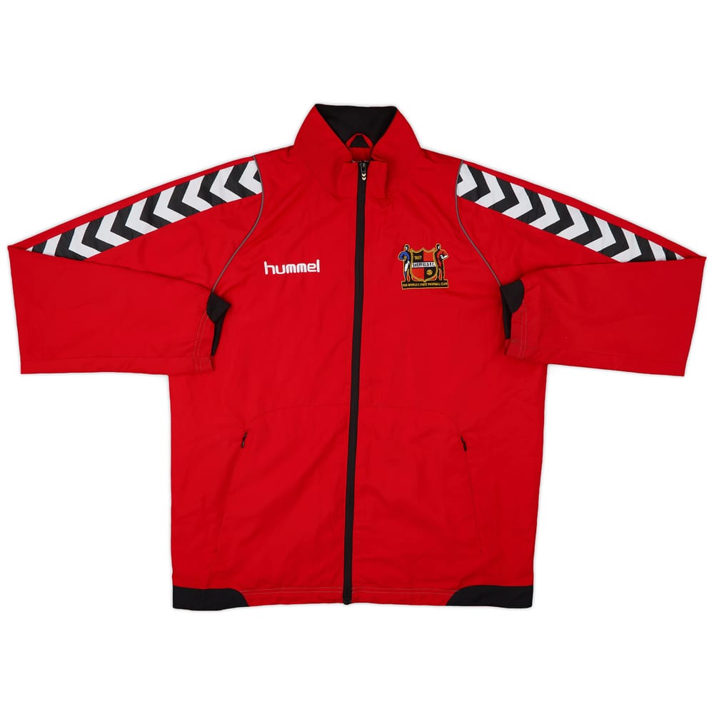 2013-14 Sheffield FC Hummel Track Jacket - 7/10 - (L)