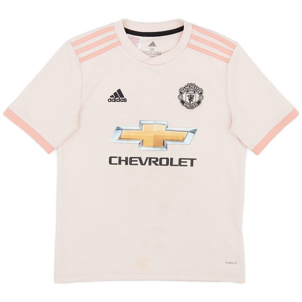 2018-19 Manchester United Away Shirt - 5/10 - (M.Boys)