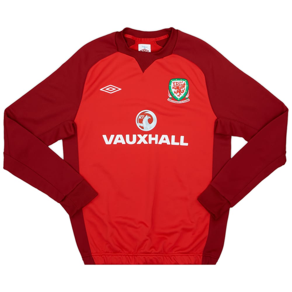 2012-13 Wales Umbro Training Sweat Top - 7/10 - (M)