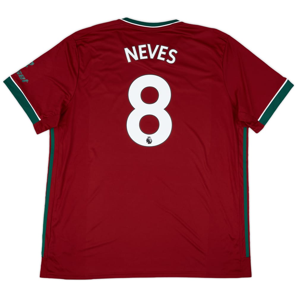 2020-21 Wolves Third Shirt Neves #8 - 10/10 - (XXL)