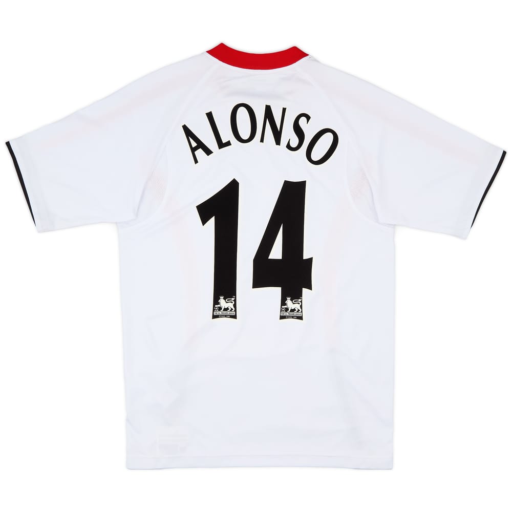 2005-06 Liverpool Away Shirt Alonso #14 - 8/10 - (S)