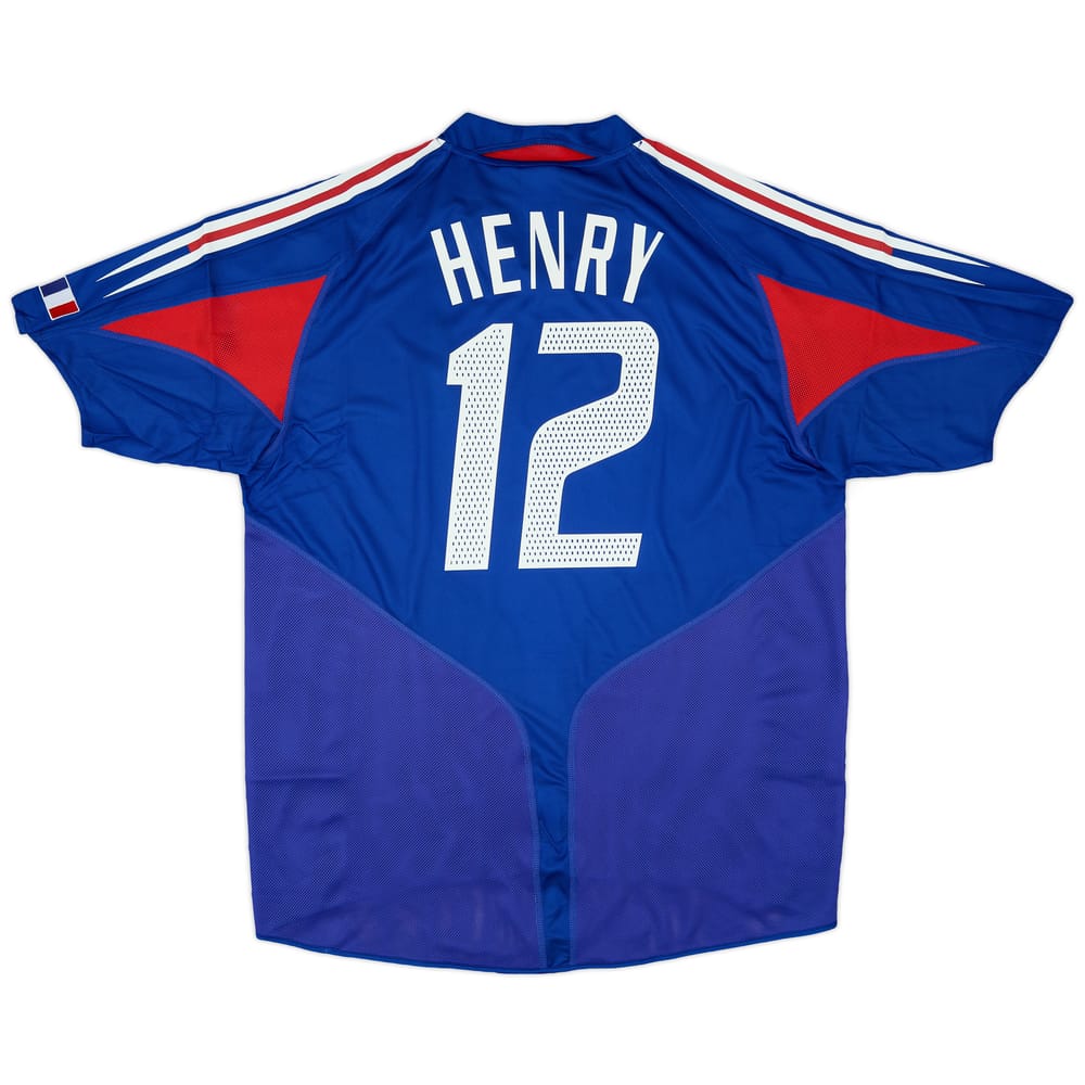 2004-06 France Home Shirt Henry #12 (L)