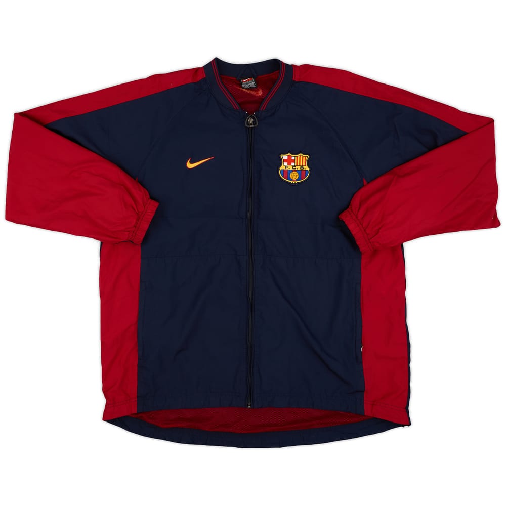 1999-00 Barcelona Nike Track Jacket - 9/10 - (L)