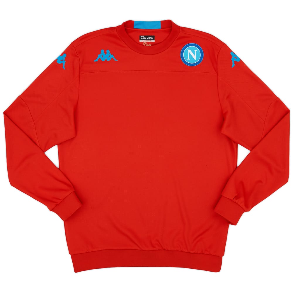 2016-17 Napoli Kappa Training Sweat Top - 5/10