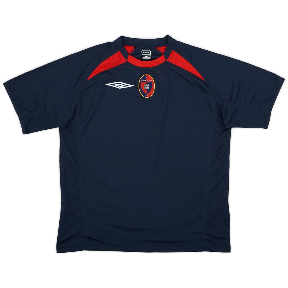 2007-08 Cagliari Umbro Training Shirt - 8/10 - (XL)