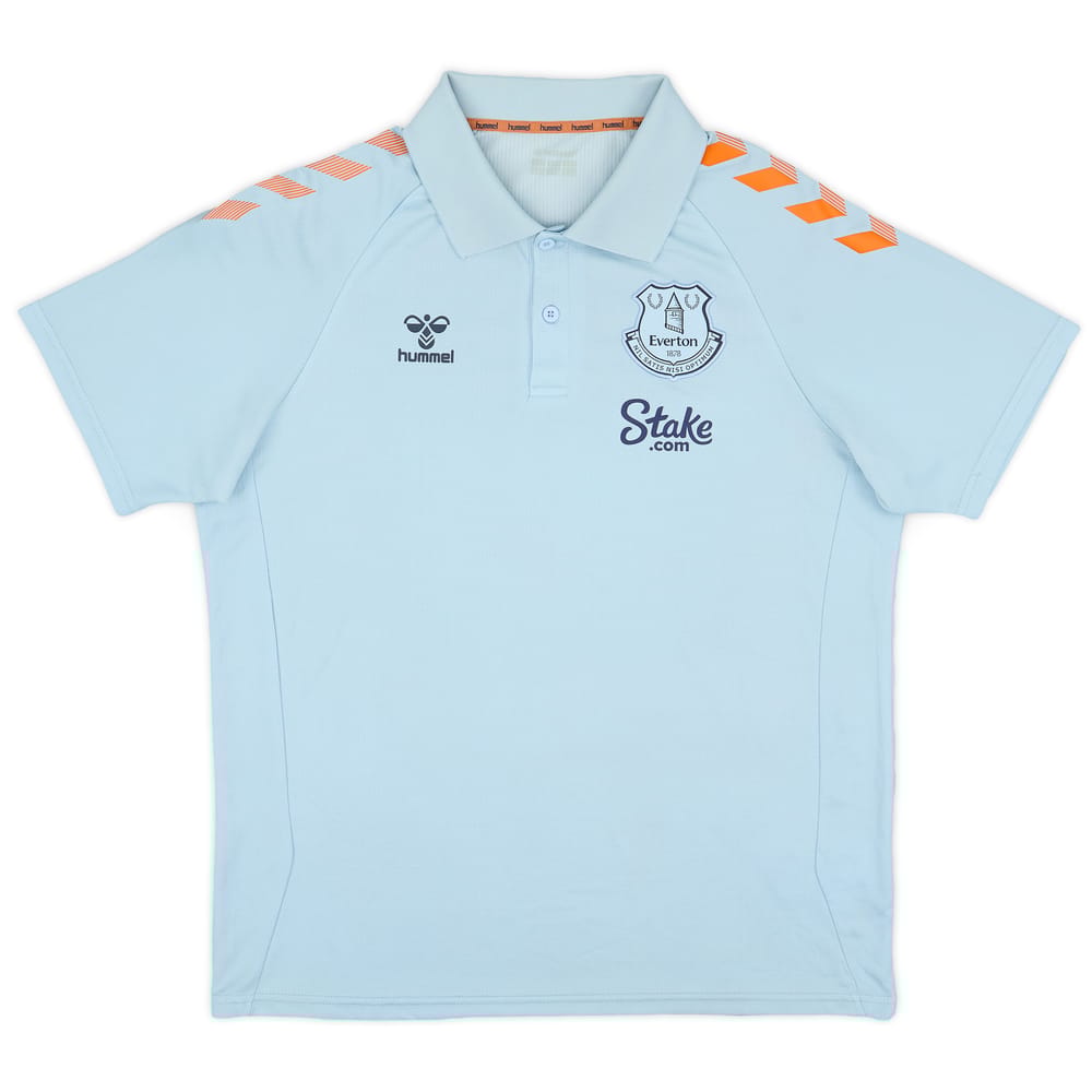 2020-21 Everton Hummel Polo Shirt - 8/10 - (L)