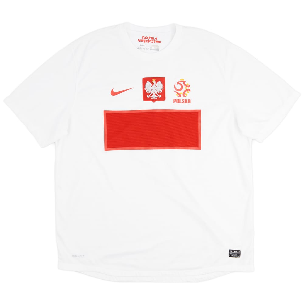 2012-13 Poland Home Shirt - 8/10 - (XXL)