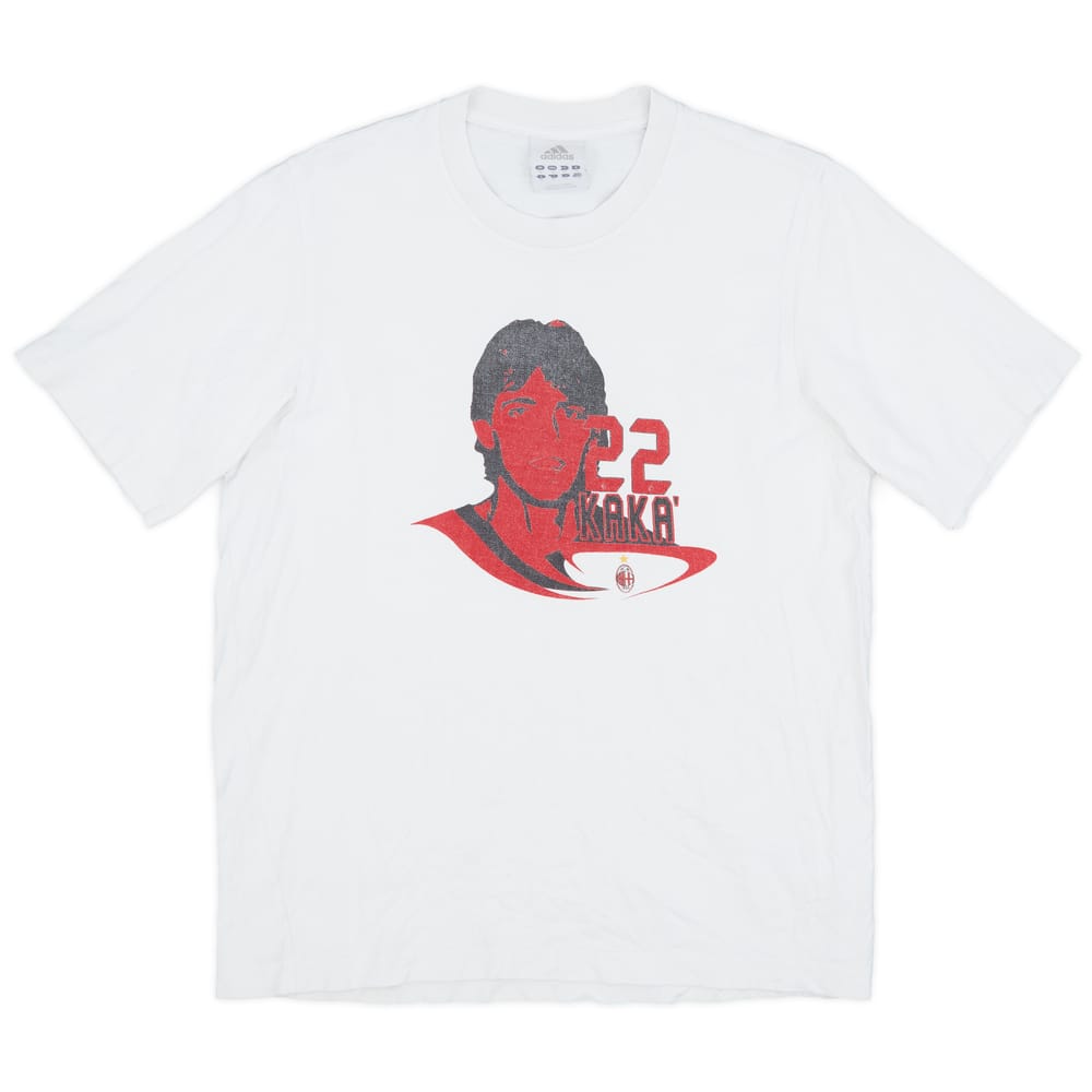 2006-07 AC Milan adidas 'Kaka 22' Graphic Tee - 6/10 - (M)
