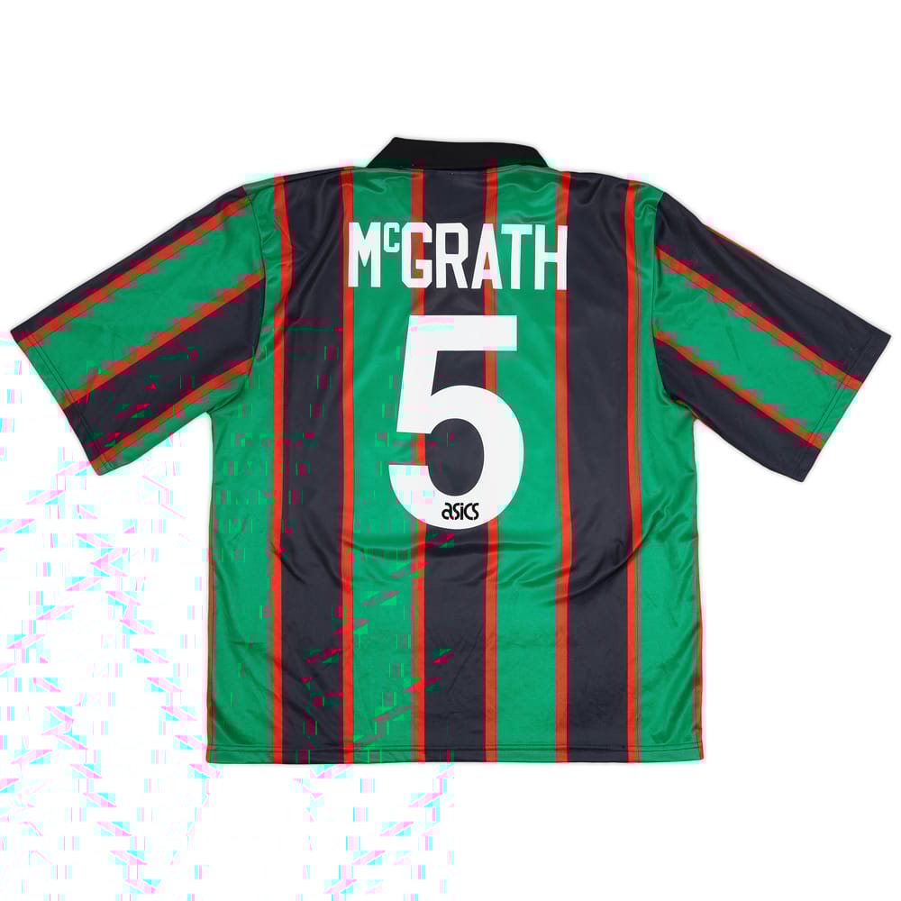 1993-95 Aston Villa Away Shirt McGrath #5 - 8/10 - (XL)