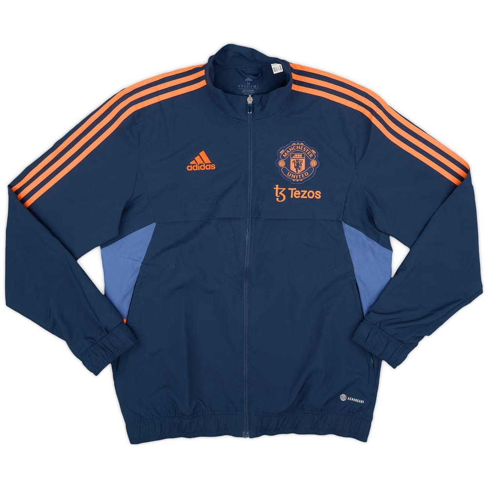 2022-23 Manchester United adidas Track Jacket - 7/10 - (M)