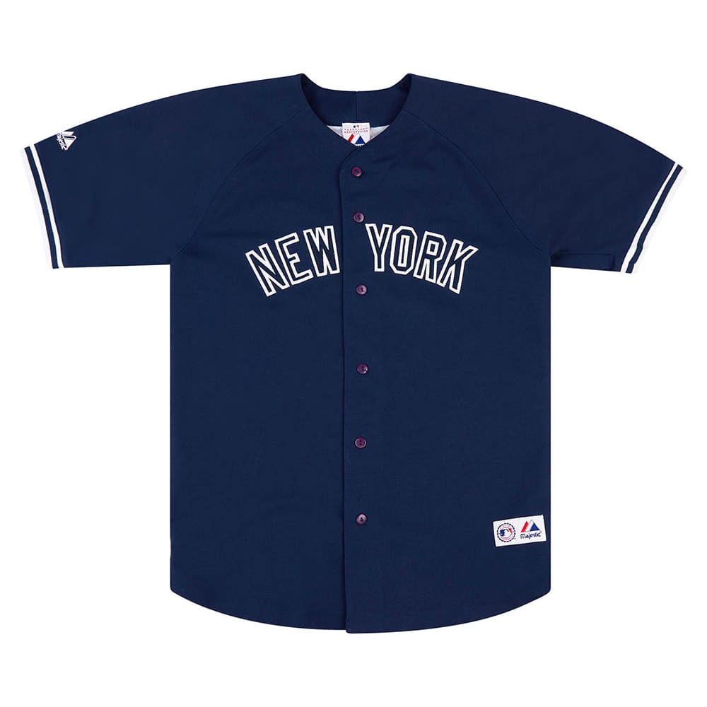 2000s New York Yankees Derek Jeter Majestic Fanimation Jersey Y