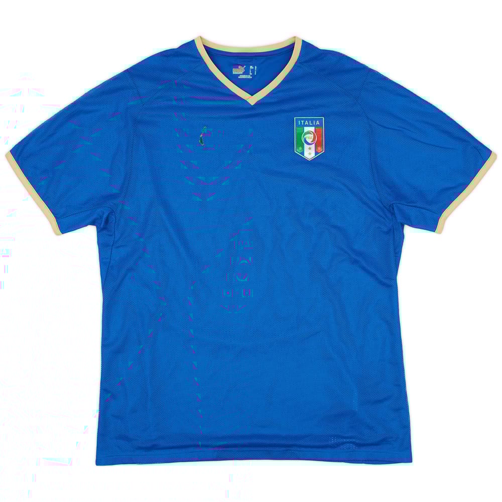 2007-08 Italy Home Shirt - 3/10 - (L)