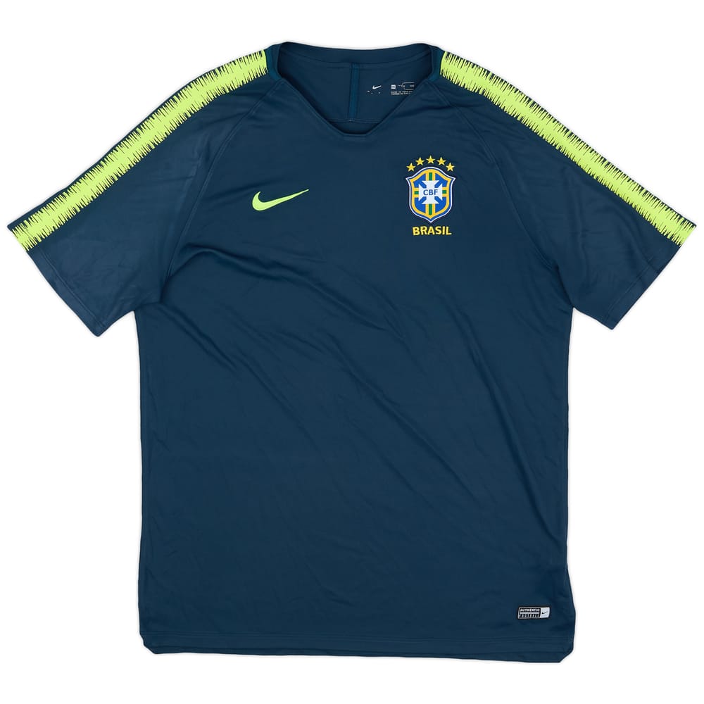 2018-19 Brazil Nike Training Shirt - 8/10 - (XXL)