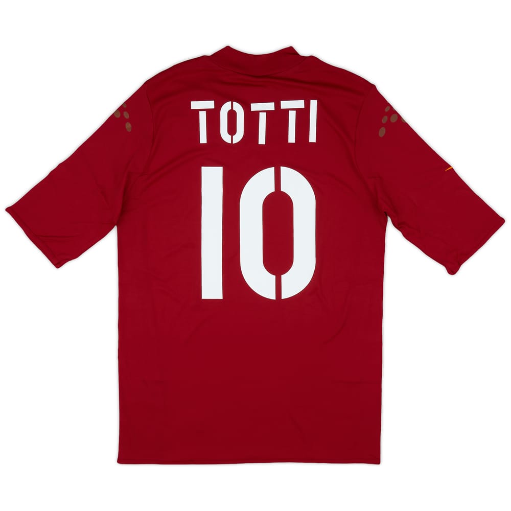 2003-04 Roma Home Shirt Totti #10 (XL)