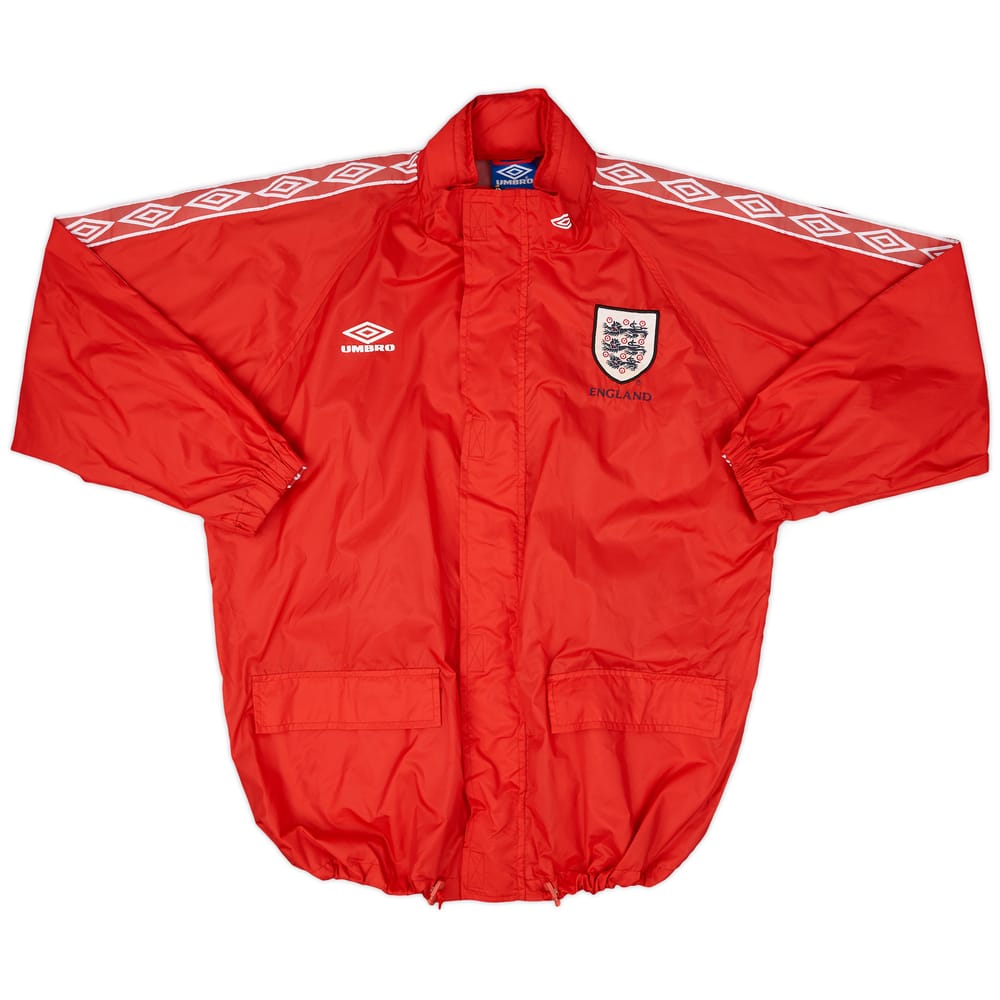 1998-00 England Umbro Hooded Rain Jacket - 9/10 - (M)