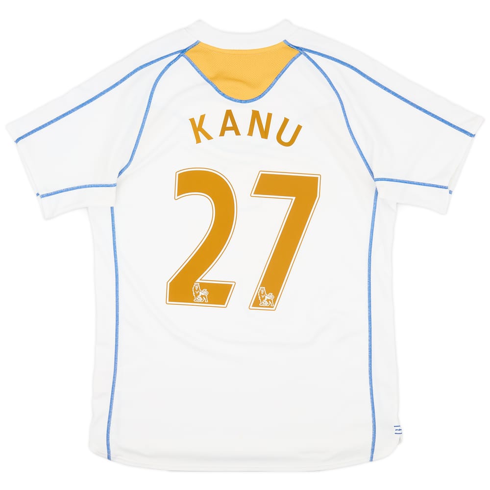 2007-08 Portsmouth Away Shirt Kanu #27 - 8/10 - (S)