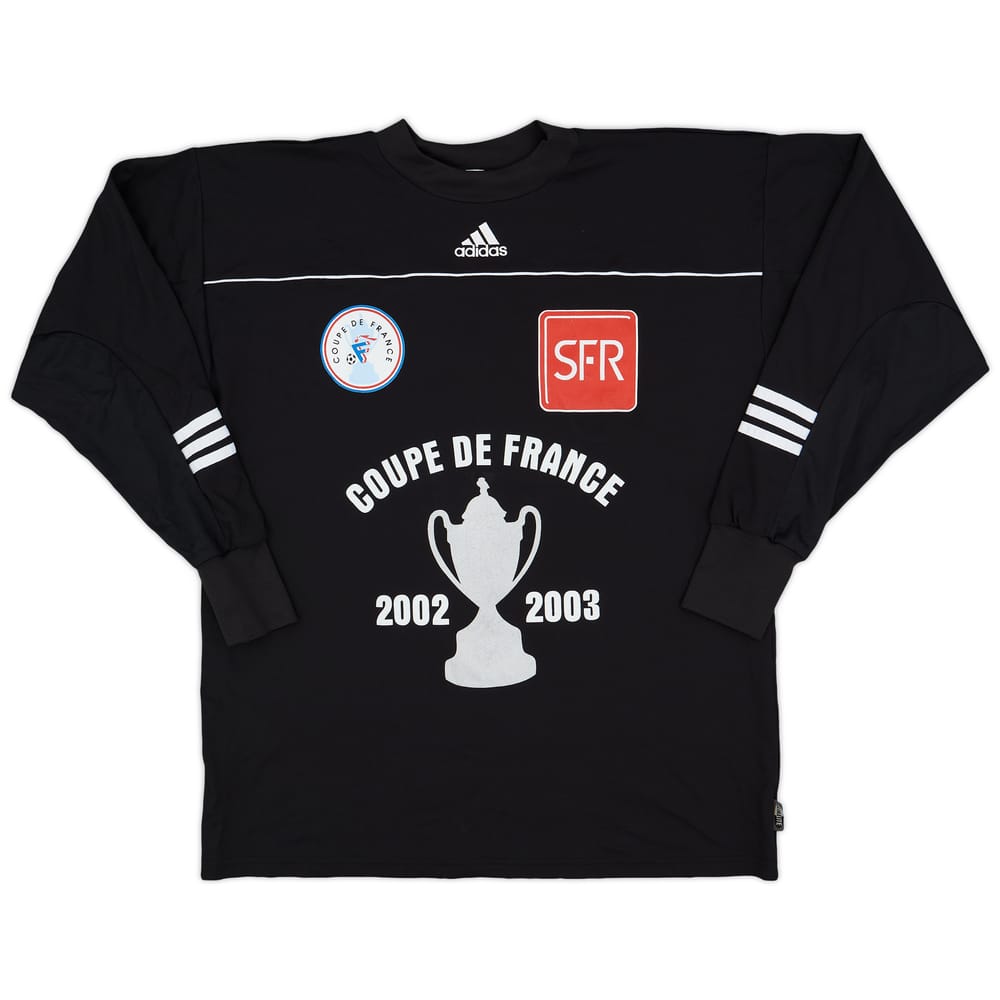 2002-03 adidas Coupe de France L/S Shirt #16 - 9/10 - (XL)