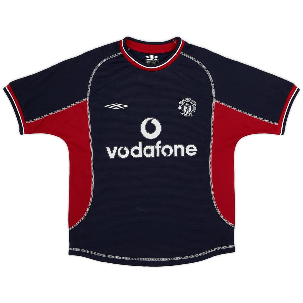 2000-01 Manchester United Third Shirt - 8/10 - (XL.Boys)