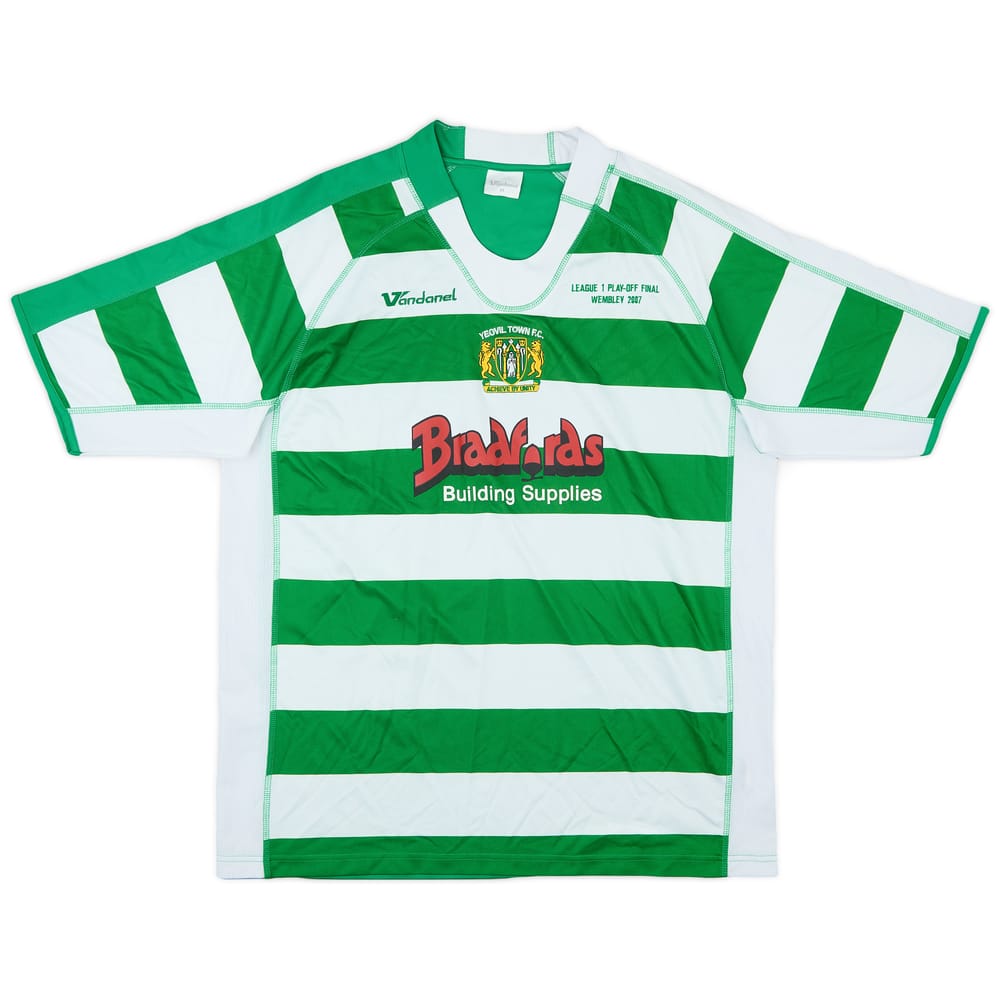 2007-09 Yeovil Play Off Final Home Shirt - 8/10 - (XL)
