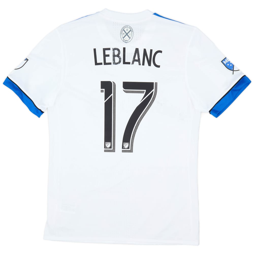 2017 Montreal Impact Authentic Away Shirt Leblanc #17