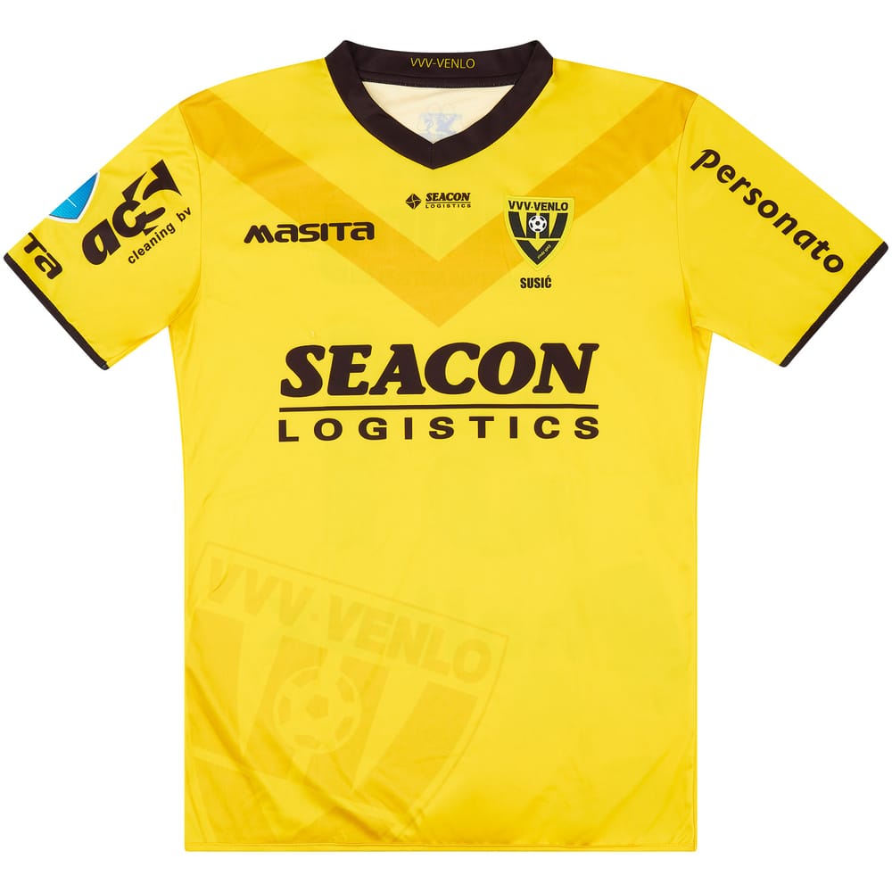 2018-19 VVV Venlo Match Issue Home Shirt #31 (Susic) v Ajax