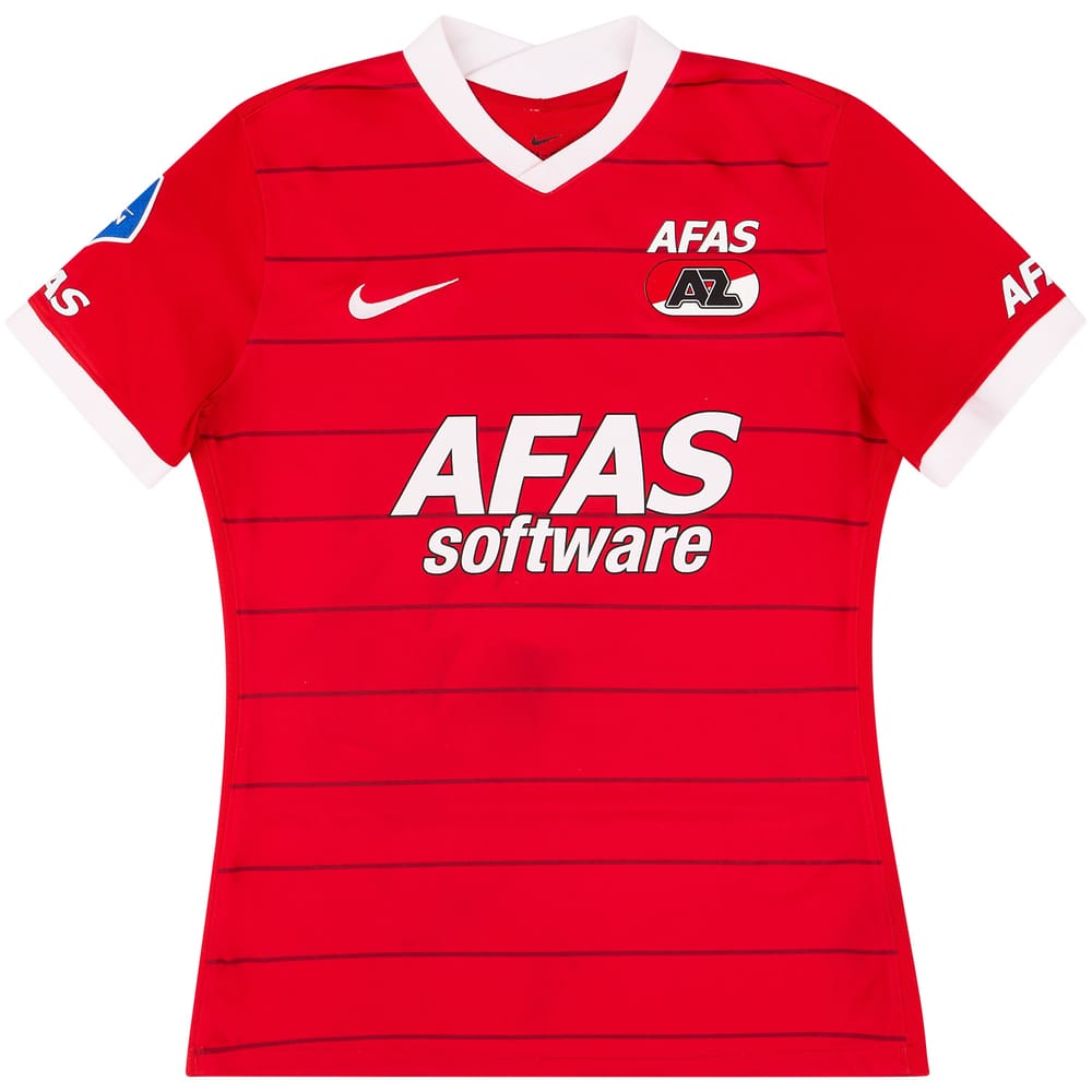 2021-22 AZ Alkmaar Match Issue Home Shirt Hatzidiakos #3 (v Ajax)
