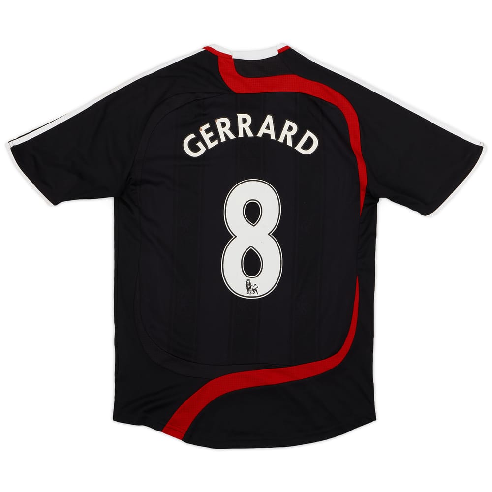 2007-08 Liverpool Third Shirt Gerrard #8 - 5/10 - (S)