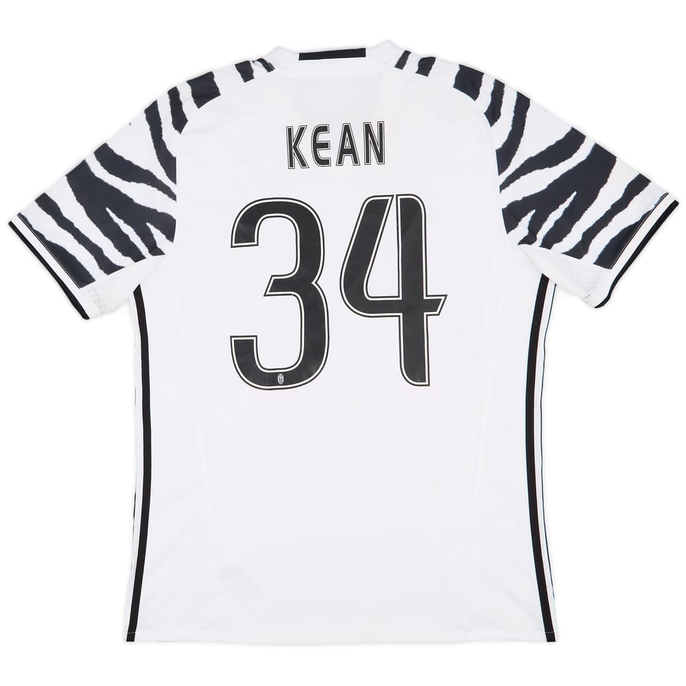 2016-17 Juventus Third Shirt Kean #34 (L)